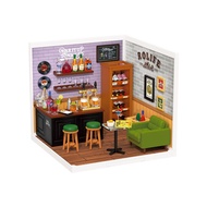 Super Creator Leisurely Cheers Bar DIY Miniature House