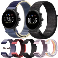 Fossil Gen 6 Gen 5 44MM Smart Watch Strap Nylon Braided Loop Wristband For Fossil Gen 5E Llie Smartw