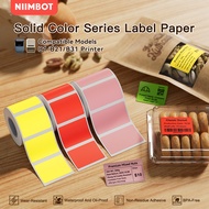 Niimbot Color Thermal Label Stickers Printing Paper Waterproof Sticker Roll For B21 B1 B31 B21PRO