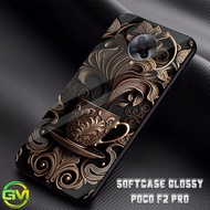 HP Xiaomi Glossy Softcase | F2 Propoco | Case poco |GM49| Kesing F2Pro Silicone Glitter Glass Cover 