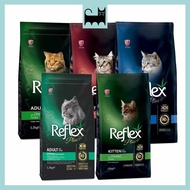 Reflex Plus 15kg (Original Pack) Kitten / Adult (Cat Dry Food) Makanan Kucing Kibbles