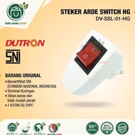 Ready Stok Steker Arde Saklar Switch On Off Sni Dutron Dv-Ssl-01-Hg