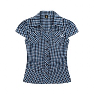 [ TRYST ] MER 7572 Crop Shirt