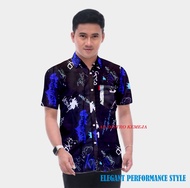 Kemeja Pria Lengan Pendek 2024 Baju Kemeja Pria Keren Distro Kmeja Pantai Pria Surfing Lengan Pendek