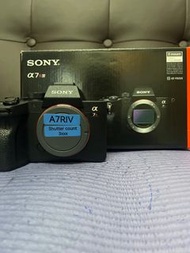 市場罕有 全新一樣 全套有盒 香港行貨  Sony A7RIV A7R4  快門次數 3XXX