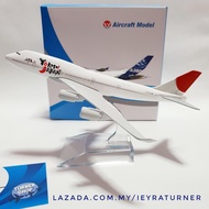 NEW Japan Airlines Boeing 747 Aircraft Model 16cm Die-cast Metal Airplane Model Plane Kids Gift Toy