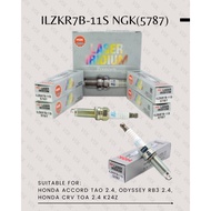 ILZKR7B11S Spark plug Iridium Odyssey Rb3 / Accord 2.4 & Hyundai Elantra 1.6 & 1.8 / Kia Forte /K5
