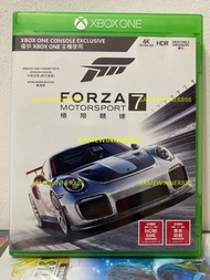 《今日快閃價》（中古二手）XBOX SERIES XSX XSS ONE遊戲 極限競速7 / Forza Motorsport 7 港版中英文版