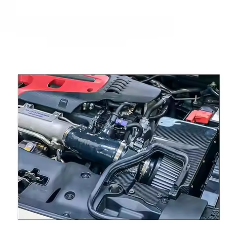 FK8 Factory OEM 100% Dry Carbon Fiber Cold Intake System Civic Type R FK8