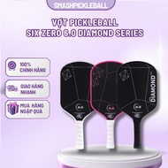 [GENUINE] Six Zero 6.0 Diamond Series Pickleball Racket | Carbon T700 16mm, Smooth, High Quality