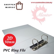 A3 2D 50mm PVC Ring File | A3 Ring File