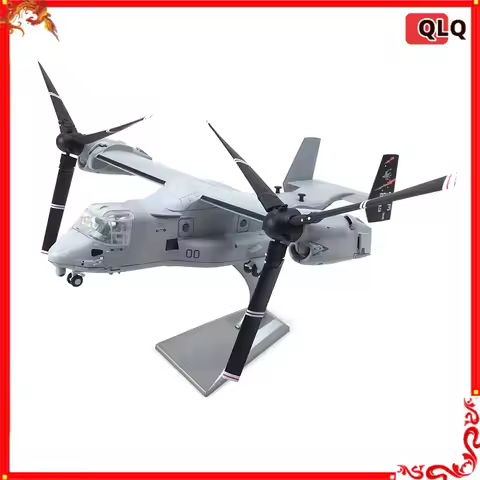 Die Cast Alloy Model 1:72 American Boeing Bell V-22 Osprey Tiltrotor Aircraft Alloy Model Indoor Col