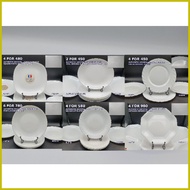 ◵ ◊☜ ✎ Assorted Arcopal Plates - Made in France