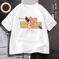 D1324 Short-Sleeved T-Shirt Suitable For Both Men And Women. Beautiful Fashion Pattern