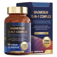 Magnesium Complex 12 in 1 Capsule Totaria 12-in-1 Magnesium120 Capsules 7.17-1p