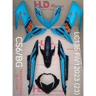 LC135 FI (V1) 2023 COVERSET FULL STRIPE WITH CLEAR COATING SPRAY