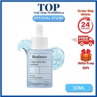 Biodance Hydro Cera-nol Ampoule, Intensive Moisturizing Serum,30ml
