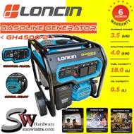 LONCIN GH4500-2 224CC Gasoline Generator / Penjana / 发电机 4.3kW GH4500-2 Gasoline Generator Max Heavy