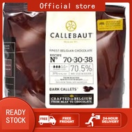 Callebaut Finest Belgian Dark Chocolate (NO RETURN) 811/823/70.5%/W2 (250g/500g/1kg) ORIGINAL REPACK