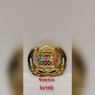 Korpri logo pin with safety pin