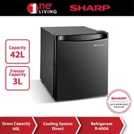 Sharp Minibar Fridge (50L) [Klang Valley Only] SJM60MK