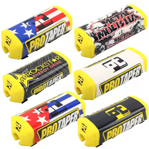 Motorcycles Handlebar Pads for Pro Taper Energy Square 2.0 Fat Bar Pad For 1-1/8" Bars Motocross