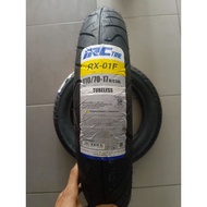 IRC 110/70 OUTER TIRE Ring 17 TUBELESS RX-01F ORIGNAL (NEWEST 2025) SPORT R25, MT25, NINJA 250FI, CB