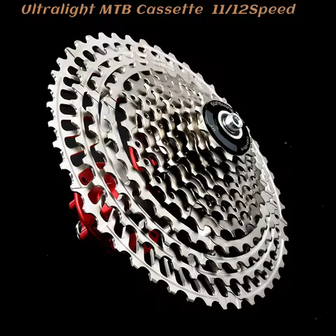 SUNSHINE Ultralight MTB Cassette CNC 10/11/12Speed 46-52T HG Freewheel for SHIMANO DEORE SLX XT SRAM
