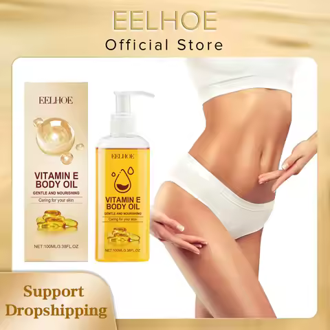Vitamin E in Oil Moisturizing Skin Care Lightening Firming Body Massager Increase Skin Elasticity Vi