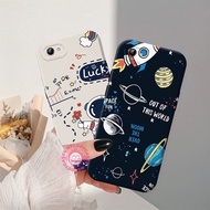 Vivo Y71 Y71i Y81 Y83 Y55 Y67 V5 Y66 Y53 V7 Plus V5 Lite Silicone Astronaut Motif Case Character