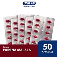 Unilab Medicol Advance 200 mg 50 capsules - For the Relief From Headache, Migraine, Toothache, Dysme