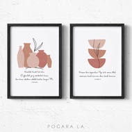 Wall Decoration Bible Verse Poster Frame Christian Decoration 125