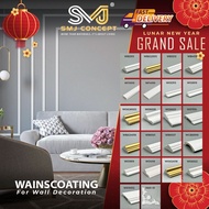 SMJ CONCEPT® Diy Wainscoting Skirting (ALL) | High-Density Wall Moulding For Elegant Interior Decor