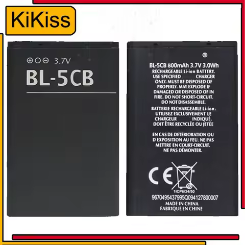 Battery For Nokia 3108 2135 6086 6108 6230 6820 7610 N72 N91 100 101 103 105 109 111 113 1000 1282 V
