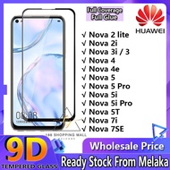 HUAWEI Nova Tempered Glass Screen Protector FULL COVER 9D Nova 2i 2 Lite 3 3i 3e 4 4e 5 5i 7i 7SE 5T