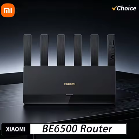 Xiaomi Router BE6500 Quad Nucleus Wifi7 2.5G Ethernet Port Dual Frequency 2.4/5GHz 6 Independent Sig