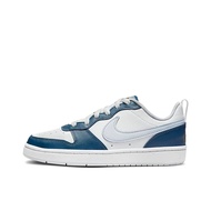 รองเท้าGS Nike Court Borough Low 2 SE 'White Valerian Blue - BQ5448-121 - 35.5