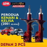 (LIMITED TIME OFFER) APM PERFORMAX ABSORBER PERODUA KENARI (2001) &amp; KELISA (2001) FRONT / REAR / SET ORIGINAL APM