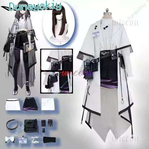 Priestess Cosplay Clothing Game Character Costume Doctor Women's Clothing Full Set Game Arknights Co