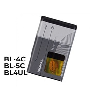 Nokia Battery BL5C , BL4C , BL4UL High Quality Battery BL-4UL , BL-4C , BL-5C Li-lon Battery
