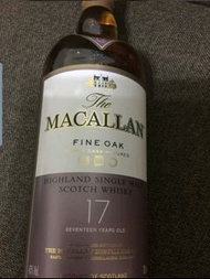 Macallan 17 fine oak