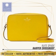[SG SELLER] Kate Spade KS Womens Harper Crossbody Candied Sunflower Leather Bag