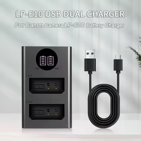 for Canon LP-E10 batteries battery,Compatible with Rebel T3/T5/T6/T7, Kiss X50/X70/X80/X90, EOS 1100