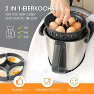 Thermomix Accessories 2 in 1 Egg Boiler Eggs Holder Poacher for TM6 TM5 TM31