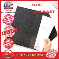 [1 PC] Document Bag A4 Size File Bag Office Bag Meeting File A4 File Paper File Tuition Bag Office F