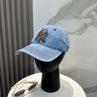 MLB棒球帽NY cap牛仔鴨舌帽男女同款