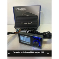 Carwales 🇰🇷 car DSP amplifier build in 6 channel RCA output with DSP remote control | DSP kereta