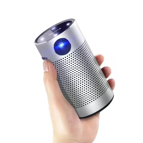 BYINTEK P7 4K 3D Cinema Portable Pocket Projector DLP WIFI Smart Mini Video Projector For Home Theat