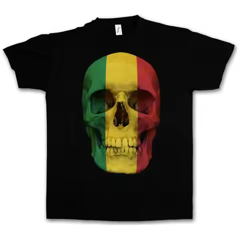 CLASSIC BOLIVIA SKULL FLAG T SHIRT Biker MC Banner Sizes S 5XL