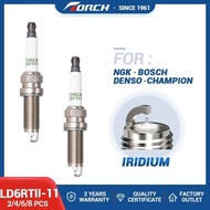 2-8PCS Candles Replace for NISSAN 22401-JD01B 22401EA014 DILKAR6A11 DF6H-11B Denso FXE22HR11 Doubl